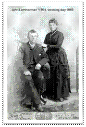 John Lemmermann 1864 und Albertine wedding 1889.jpg